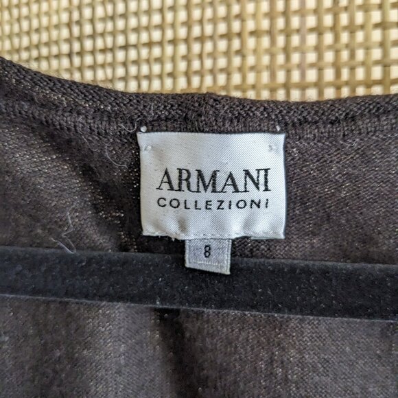 Vintage Armani sweater vest, S - Picture 3 of 5